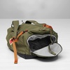 image:imageFjllrven Frden Duffel 80  WaterResistant Fabric Reinforced Handles Lightweight Design  Travel Green 80 LiterCoal Black