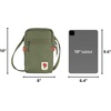 image:imageFjllrven High Coast Pocket Crossbody  WaterResistant Fabric Compact Storage Lightweight Carry  TravelGreen