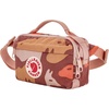 image:imageFjllrven Kanken Graphics Hip Pack  Durable Vinylon Fabric Compact Storage Adjustable Strap  Travel CommutingChalkRoseHidden Animals