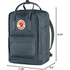 image:imageFjllrven Kanken Laptop 15 Backpack  Padded Laptop Sleeve Durable Vinylon Fabric  School TravelGraphite