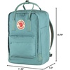 image:imageFjllrven Kanken Laptop 15 Backpack  Padded Laptop Sleeve Durable Vinylon Fabric  School TravelSky Blue