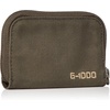 image:imageFjllrven Zip Card Holder Wallet  Durable Compact Organizer with Zipper for Secure Everyday Carry Dark OliveDark Olive