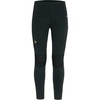 image:imageFjllrven Abisko Womens Trekking Tights  Moisture Wicking Fabric Lightweight Comfortable Stretch  Hiking TrekkingBlack