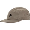 image:imageFjllrven Flat Brim Cap  Durable Cotton Fabric Adjustable Fit Classic Style  Hiking TravelSuede Brown