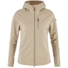 image:imageFjllrven Keb Fleece Womens Hooded Jacket  Insulated Fleece Breathable Warmth Durable Construction  Hiking TrekkingFossil