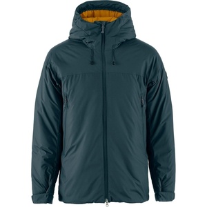 image:imageFjallraven Bergtagen 130 Mens Insulated FullZip Midlayer JacketMountain BlueMustard Yellow