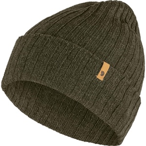 image:imageFjallraven Byron Thin Mens Cuffed Beanie  MidHeightDark Olive