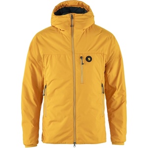 image:imageFjllrven Bergtagen 60 Insulation Mens Jacket  Lightweight Insulation Packable Warmth Technical Fit  Hiking TrekkingMustard YellowMountain Blue