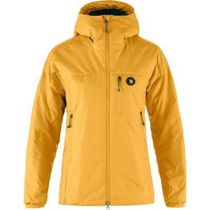 image:imageFjllrven Bergtagen 60 Insulation Womens Jacket  Lightweight Insulation Packable Warmth Technical Fit  Hiking TrekkingMustard YellowMountain Blue