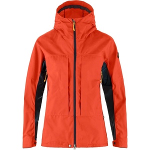 image:imageFjllrven Bergtagen G1000 Womens Jacket  Durable G1000 Fabric Weather Resistance Technical Fit  Hiking TrekkingFlame OrangeMountain Blue