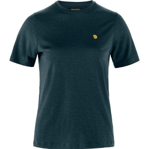 image:imageFjllrven Bergtagen Merino 190 Womens Short Sleeve Shirt  Temperature Control Breathable Wool Warmth  Hiking TrekkingMountain Blue