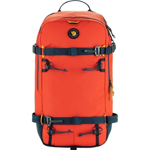 image:imageFjllrven Bergtagen Touring 30 Backpack  Technical Pack Secure Gear Attachment Alpine Design  Touring Trekking Hiking Mountain Blue MediumLargeFlame Orangemountain Blue