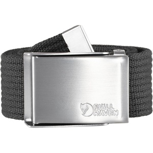 image:imageFjllrven Canvas Belt  Durable Webbing Adjustable Buckle Classic Style  Hiking TravelDark Grey