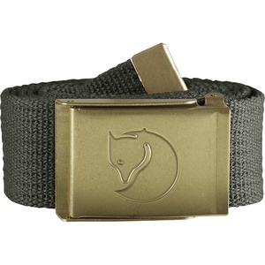 image:imageFjllrven Canvas Brass Belt  Durable Webbing Brass Buckle Adjustable Classic Style  Hiking TravelMountain Grey