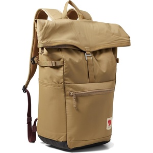 image:imageFjllrven High Coast Foldsack 24 Backpack  Lightweight QuickDry Fabric WaterResistant Design  Hiking Travel Fossil One SizeClay