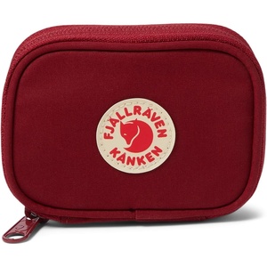 image:imageFjllrven Kanken Card Wallet  Durable Vinylon Fabric Slim Profile Secure Storage  TravelOx Red