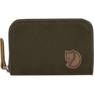image:imageFjllrven Zip Card Holder Wallet  Durable Compact Organizer with Zipper for Secure Everyday Carry Dark OliveDark Olive