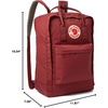 image:imageFjallraven Kanken Laptop 17 Backpack GraphiteOx Red