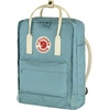 image:imageFjllrven Kanken Backpack  Durable Vinylon Fabric WaterResistant Classic Design  School TravelSky BlueLight Oak