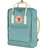 image:imageFjllrven Kanken Backpack  Durable Vinylon Fabric WaterResistant Classic Design  School TravelSky BlueLight Oak