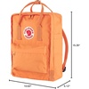 image:imageFjllrven Kanken Backpack  Durable Vinylon Fabric WaterResistant Classic Design  School TravelSunstone Orange