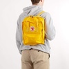 image:imageFjllrven Kanken Backpack  Durable Vinylon Fabric WaterResistant Classic Design  School TravelWarm Yellow