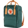 image:imageFjllrven Kanken Mini Backpack  Compact Everyday Carry Durable Vinylon Fabric  TravelArctic GreenSpicy Orange