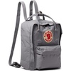 image:imageFjllrven Kanken Mini Backpack  Compact Everyday Carry Durable Vinylon Fabric  TravelFlint Grey