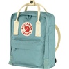 image:imageFjllrven Kanken Mini Backpack  Compact Everyday Carry Durable Vinylon Fabric  TravelSky BlueLight Oak