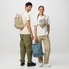 image:imageFjllrven Kanken No 2 Hip Pack  Durable G1000 Fabric Premium Leather Details  Travel Commuting Nimbus Blue One SizeFossil