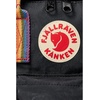 image:imageFjllrven Kanken Rainbow Sling  WaterResistant Fabric Compact Storage Adjustable Strap  TravelBlackRainbow Pattern