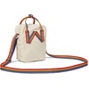 image:imageFjllrven Kanken Rainbow Sling  WaterResistant Fabric Compact Storage Adjustable Strap  TravelLight OakRainbow Pattern