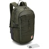 image:imageFjllrven Skule 24 Backpack  Spacious Storage Padded Back Panel Breathable Design  Travel Hiking School Red Gold One SizeDeep Forest