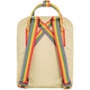 image:imageFjllrven Unisex Kanken Rainbow Mini Laptop Backpack  Lightweight amp Waterresistant  Vinylon F Fabric Warm YellowRainbow Pattern One Size One SizeLight Oakrainbow Pattern