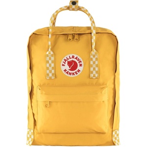 image:imageFjllrven Kanken Backpack  Durable Vinylon Fabric WaterResistant Classic Design  School TravelOchreChess Pattern