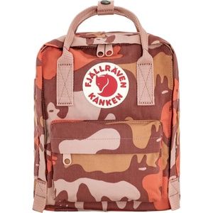image:imageFjllrven Kanken Graphics Mini Backpack  Compact Everyday Carry Durable Vinylon Fabric  Travel Nimbus BlueHidden Animals One SizeChalkrosehidden Animals