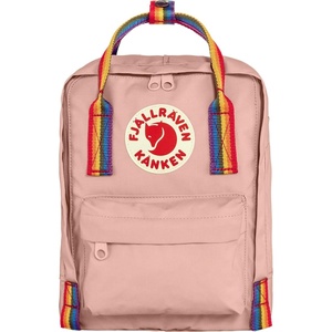 image:imageFjllrven Kanken Mini Backpack  Compact Everyday Carry Durable Vinylon Fabric  TravelChalk RoseRainbow