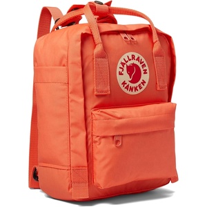image:imageFjllrven Kanken Mini Backpack  Compact Everyday Carry Durable Vinylon Fabric  TravelKorall Orange