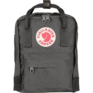 image:imageFjllrven Kanken Mini Backpack  Compact Everyday Carry Durable Vinylon Fabric  TravelSuper Grey