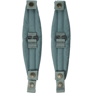 image:imageFjllrven Knken Mini Shoulder Pads  100 Polyester  Hookandloop  Snap Button Strap Black 1 One Size One SizeFrost Green