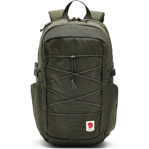 image:imageFjllrven Skule 24 Backpack  Spacious Storage Padded Back Panel Breathable Design  Travel Hiking School Red Gold One SizeDeep Forest