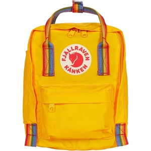 image:imageFjllrven Unisex Kanken Rainbow Mini Laptop Backpack  Lightweight amp Waterresistant  Vinylon F Fabric Warm YellowRainbow Pattern One Size One SizeWarm Yellowrainbow Pattern