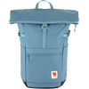 image:imageFjllrven High Coast Foldsack 24 Backpack  Lightweight QuickDry Fabric WaterResistant Design  Hiking Travel Dawn BlueDawn Blue