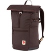 image:imageFjllrven High Coast Foldsack 24 Backpack  Lightweight QuickDry Fabric WaterResistant Design  Hiking Travel Dawn BlueBlack Oak