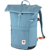 image:imageFjllrven High Coast Foldsack 24 Backpack  Lightweight QuickDry Fabric WaterResistant Design  Hiking Travel Dawn BlueDawn Blue