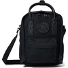 image:imageFjllrven Kanken No 2 Black Sling  Durable G1000 Fabric Premium Leather Details  Travel Black One SizeBlack