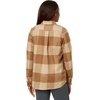 image:imageFjallraven Canada Womens Long Sleeve Shirt Wool Blend  Relaxed FitBuckwheat BrownLight Beige
