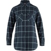 image:imageFjallraven Womens Ovik Twill Shirt Ls  Dark Navysteel Blue  XS