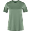 image:imageFjllrven Abisko Day Hike Womens Short Sleeve Shirt  Comfortable Lightweight Breathable Fabric  Hiking TravelPatina Green
