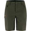 image:imageFjllrven Abisko Womens Shorts  Stretch Panels Lightweight Durable Fabric  Hiking TrekkingDeep Forest